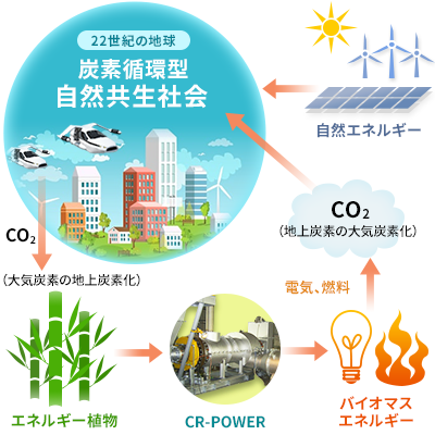 炭素循環型の自然共生社会